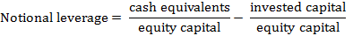 Notional Leverage