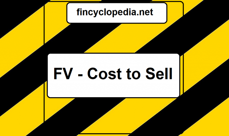 Fair Value Less Cost To Sell