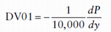 DV01 Yield