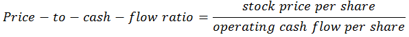 Price-To-Cash-Flow Ratio