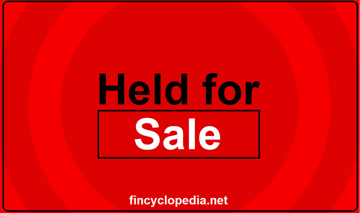 Held for Sale Asset