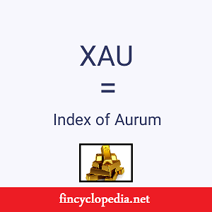 XAU symbol